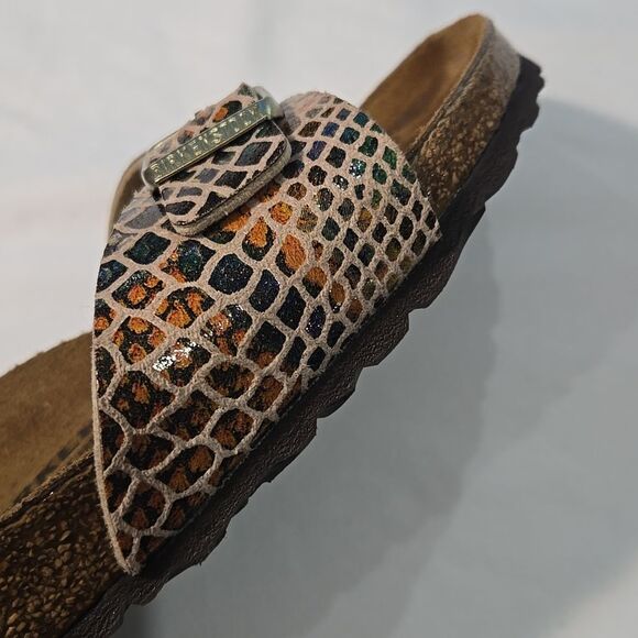Birkenstock Madrid Snake Print Sandals size 38 - Picture 4 of 8